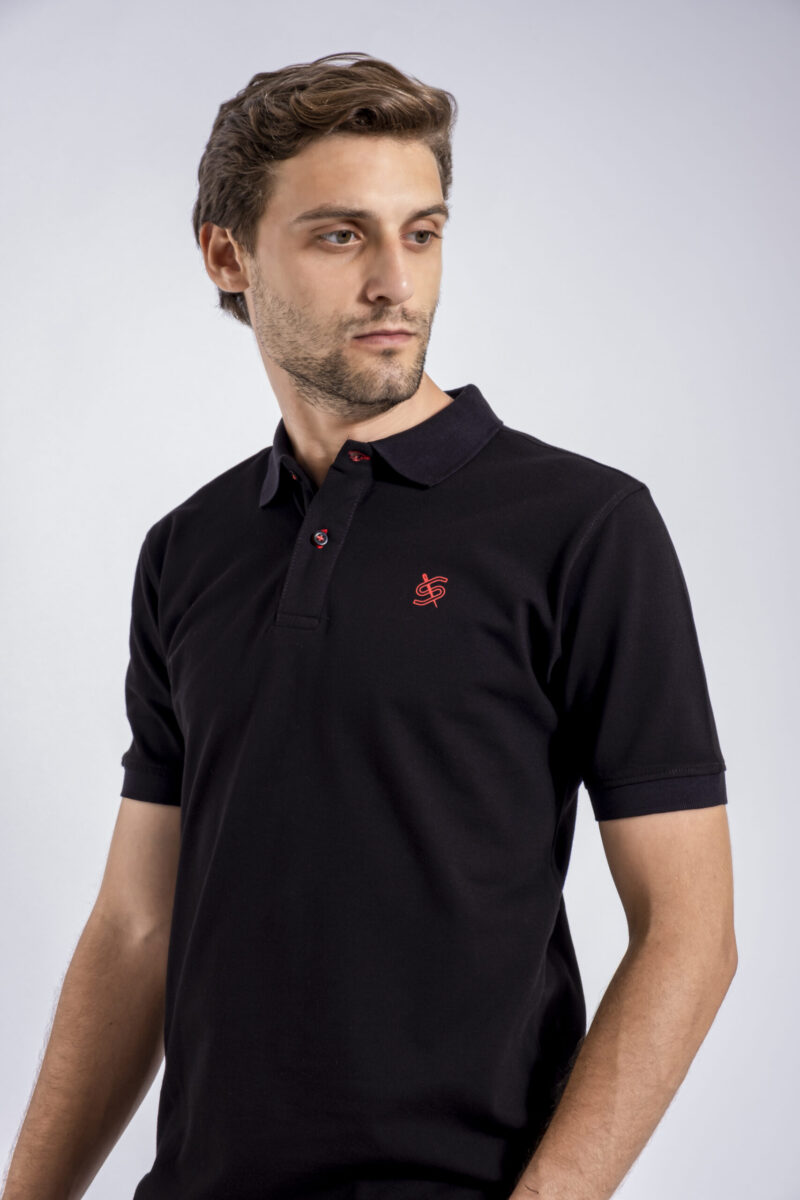 Black Polo T-shirt