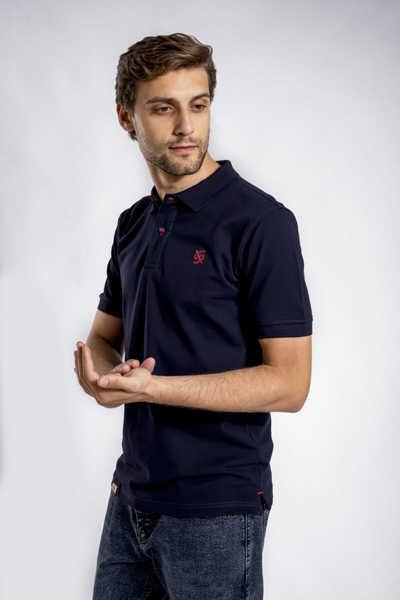 Navy Polo T-shirt