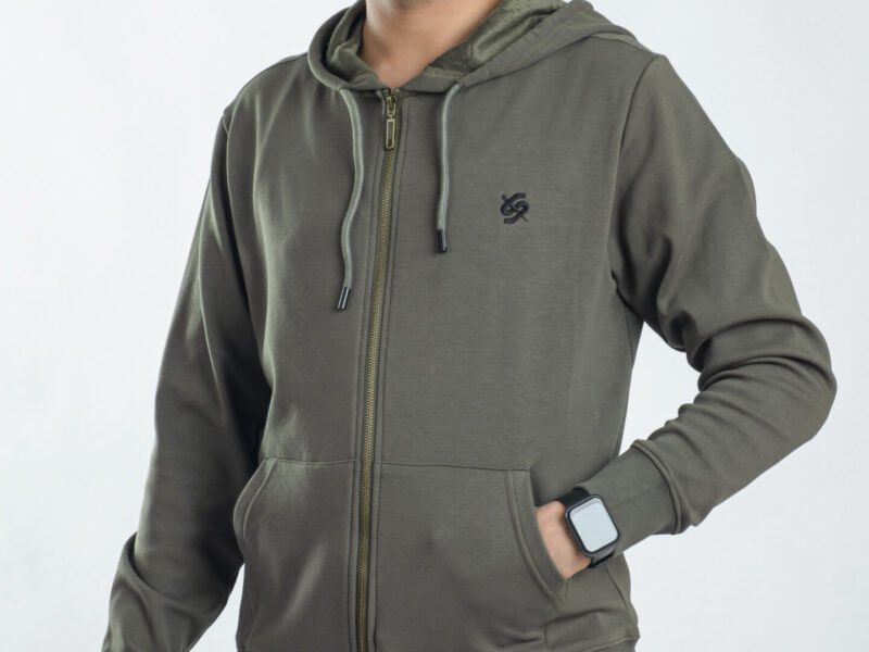 Olive Zipper