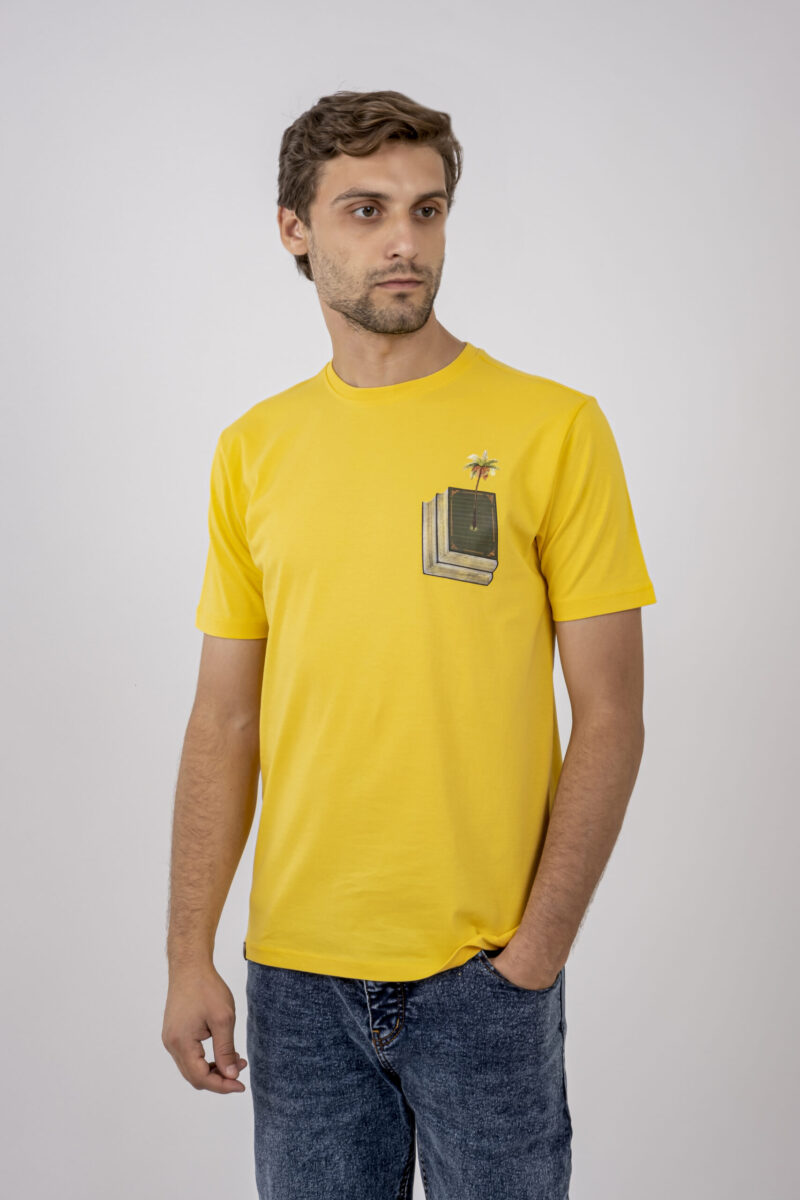 Yellow Printed T-shirt (Book)