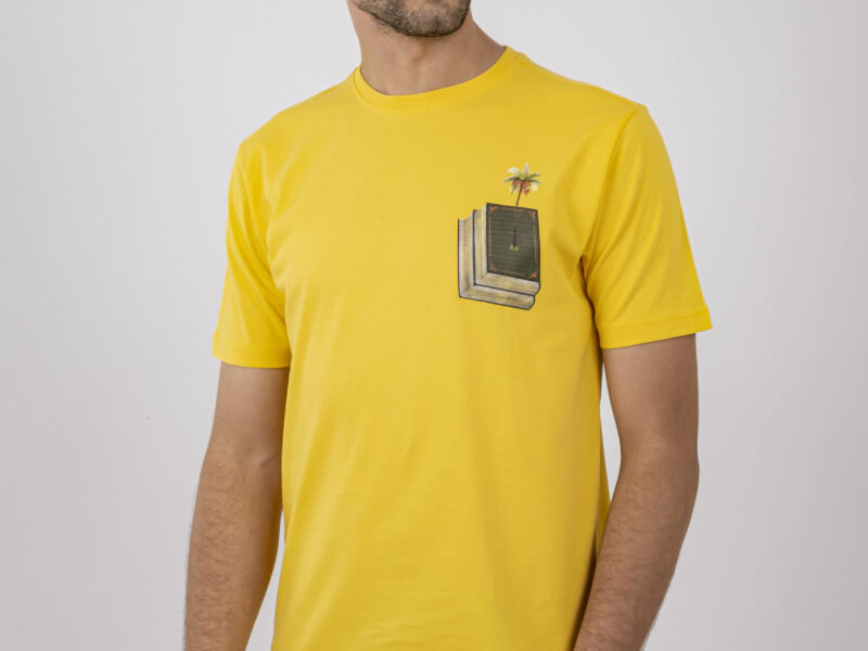 Yellow Printed T-shirt (Book)