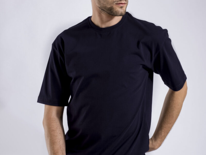 Dark Blue Oversized T-shirt
