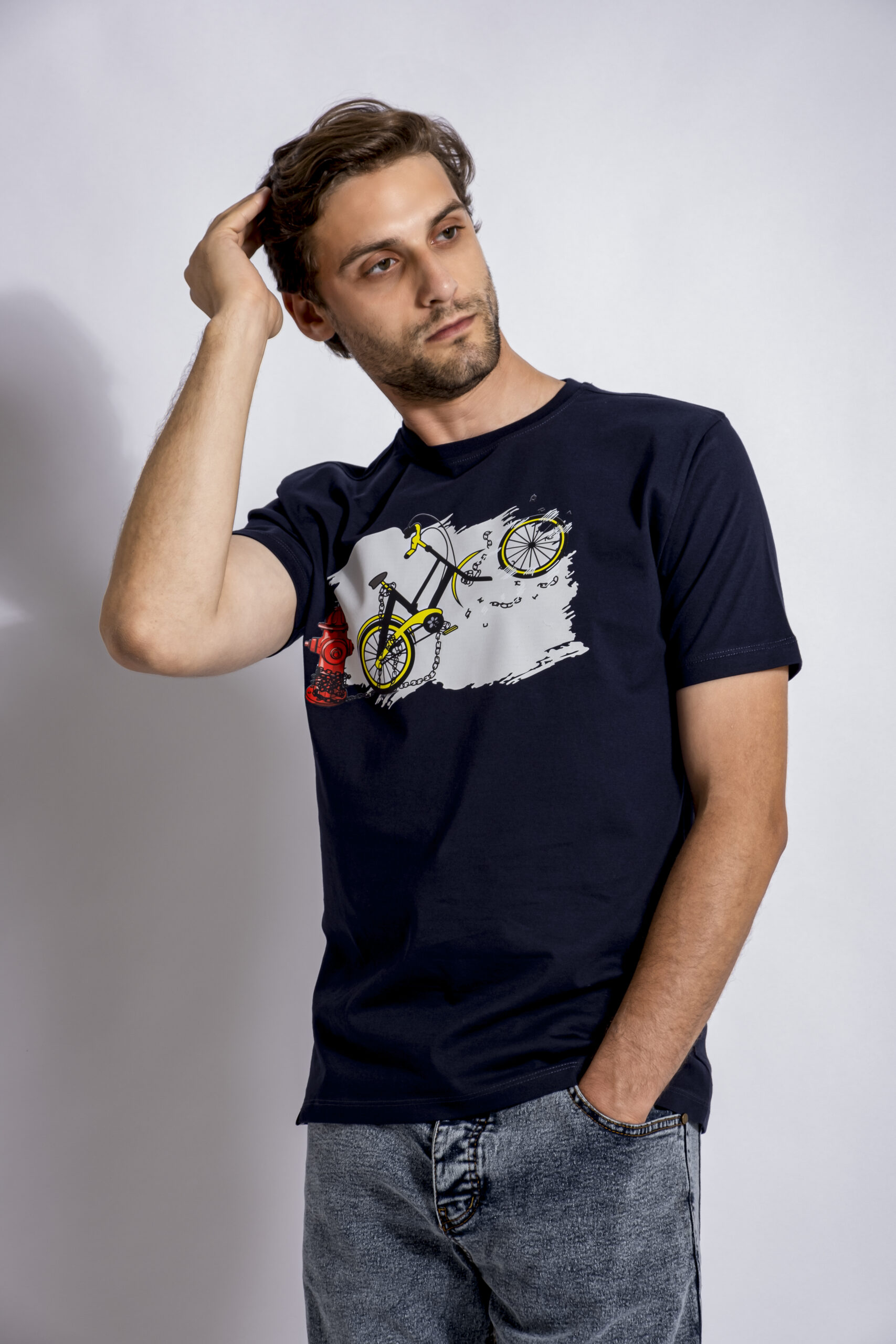 Printed T-shirt (BIKE) - Image 2