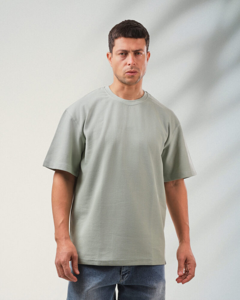 Mint Green Oversized Basecoat T-Shirt